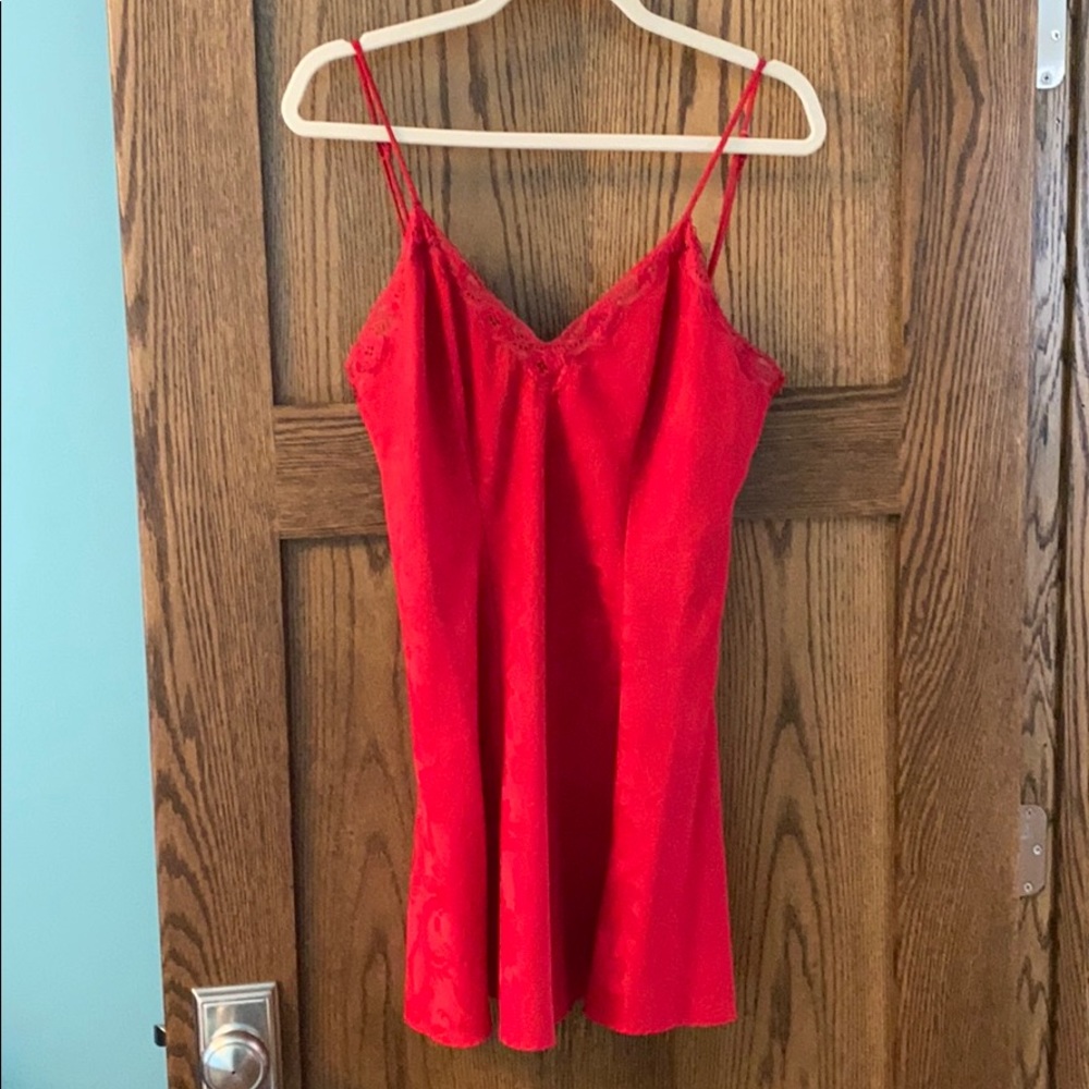 Victoria’s Secret Chemise w/ criss cross back